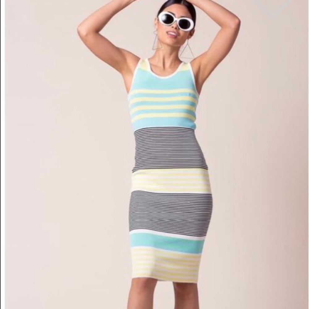 Agaci Destiny awaits bodycon dress